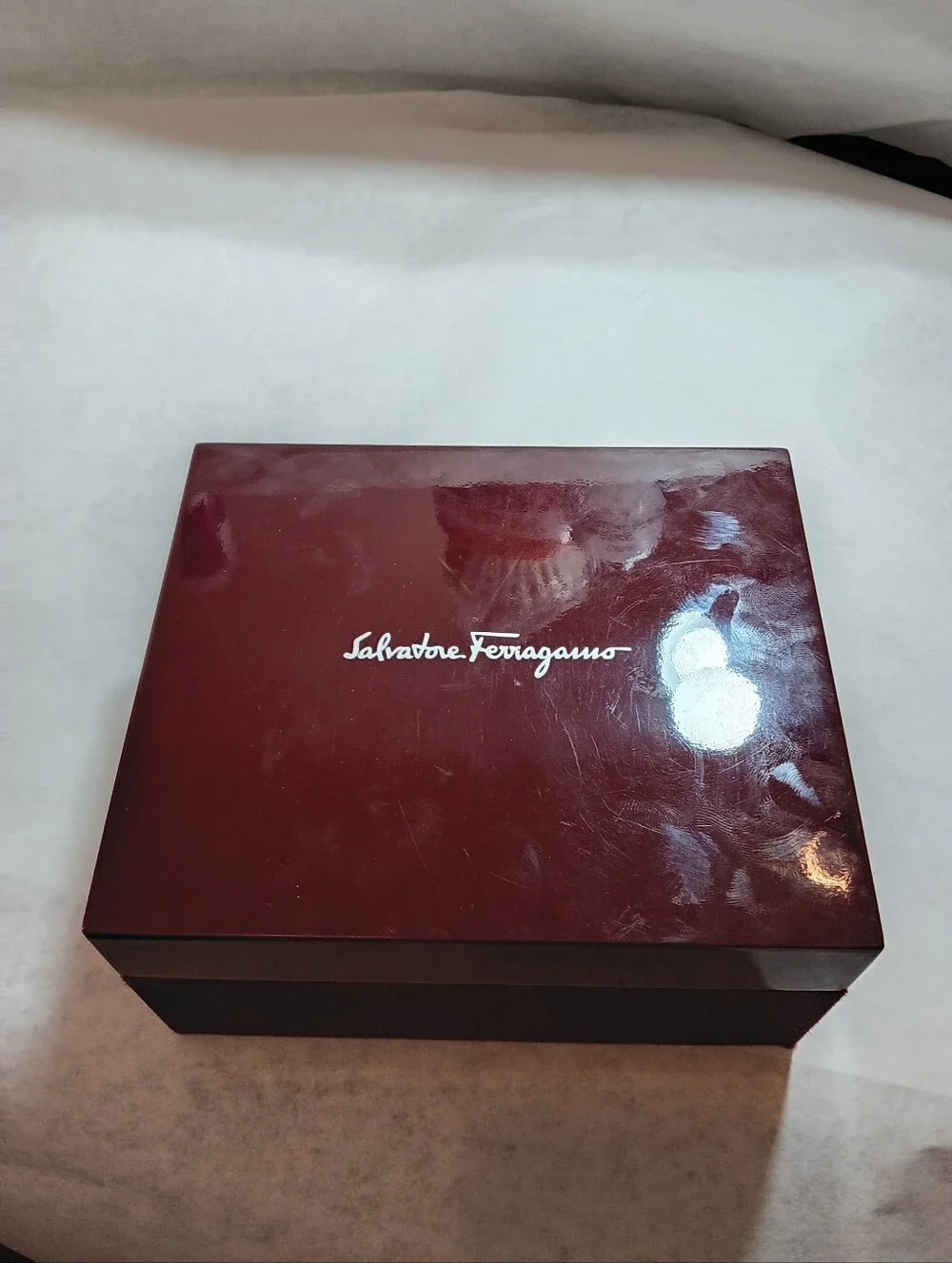 Salvatore Ferragamo watch box ONLY
